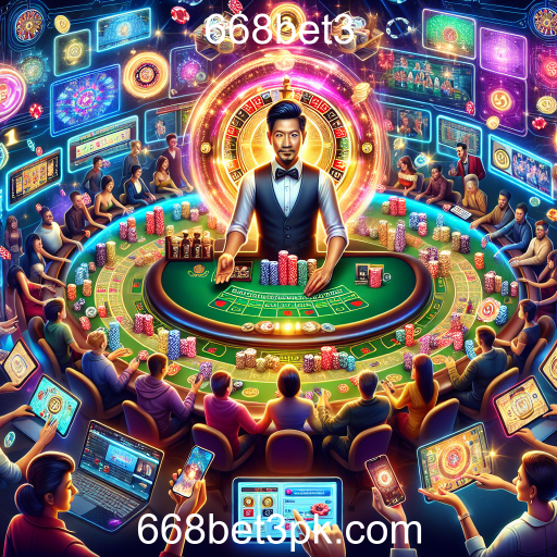 Descubra a Emoção dos Jogos Ao Vivo no 668bet3